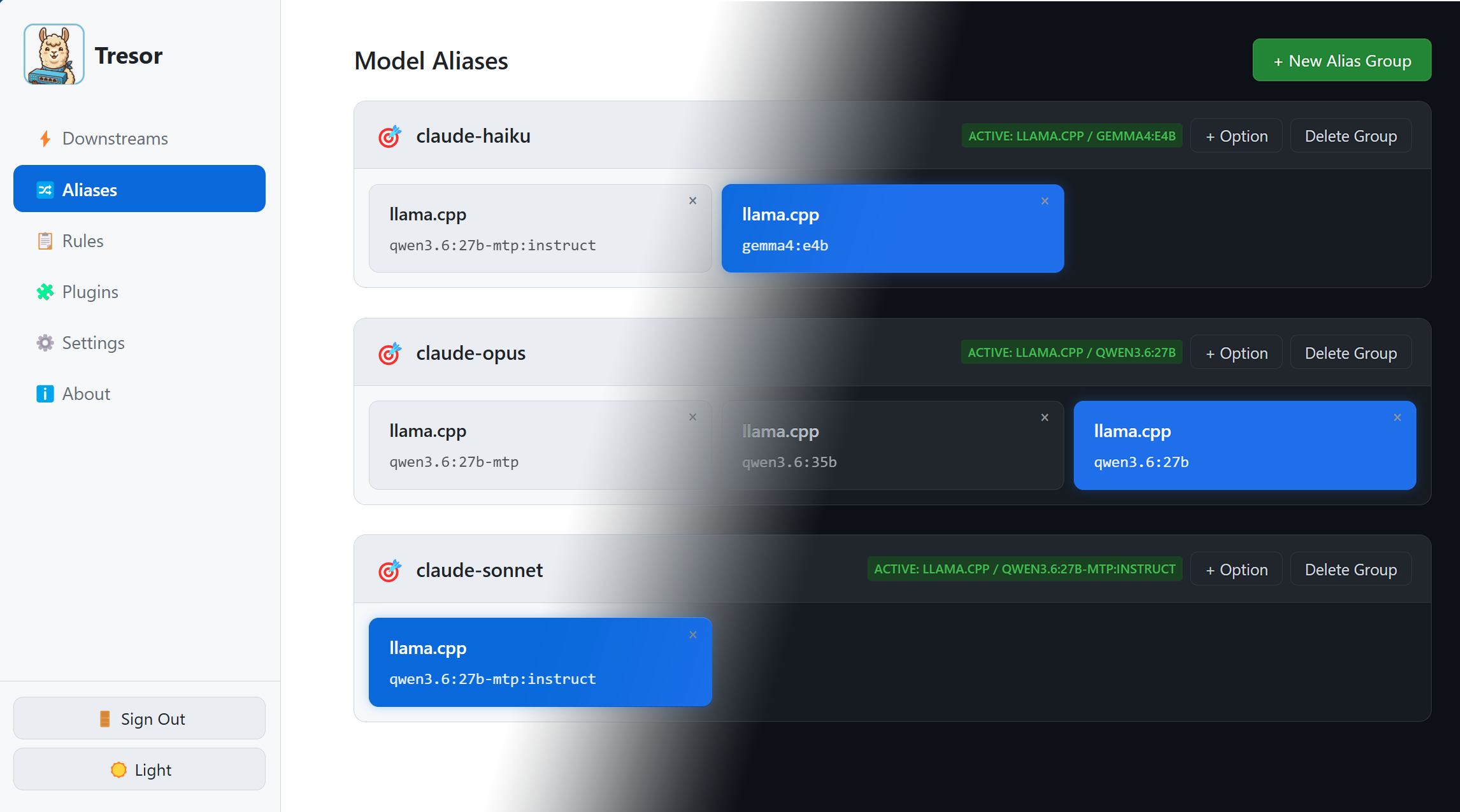 Tresor Web UI